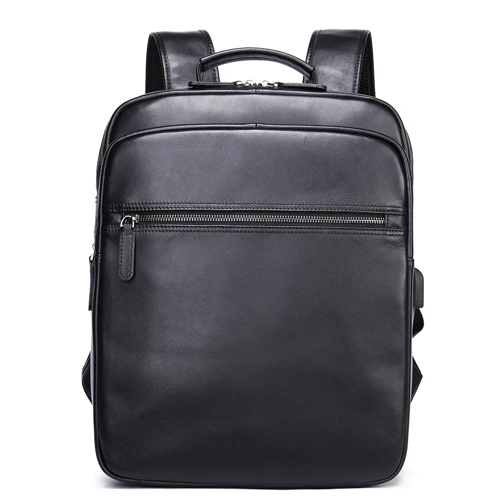 Business Men's Backpack Leather Schoolbag Outdoor Men's Cowhide Computer Backpack Trend
Business Men's Backpack Leather Schoolbag Outdoor Men's Cowhide Computer Backpack Trend
