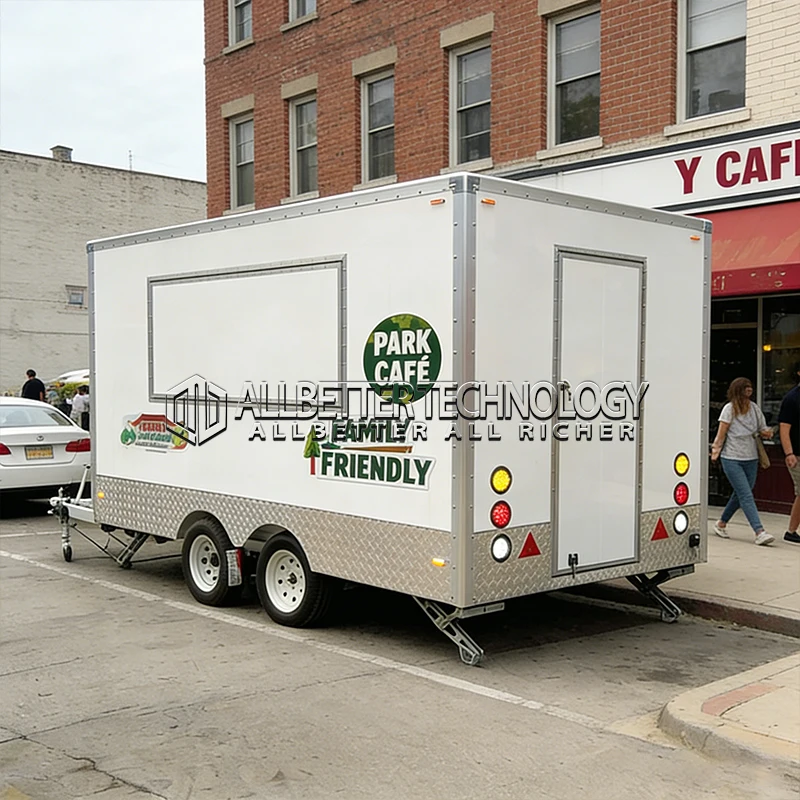 Allbetter Catering Business Food Trailer Fully Equipped Fast Food Trailer Commercial Van Concession Street Mobile Food Truck
Allbetter Catering Business Food Trailer Fully Equipped Fast Food Trailer Commercial Van Concession Street Mobile Food Truck