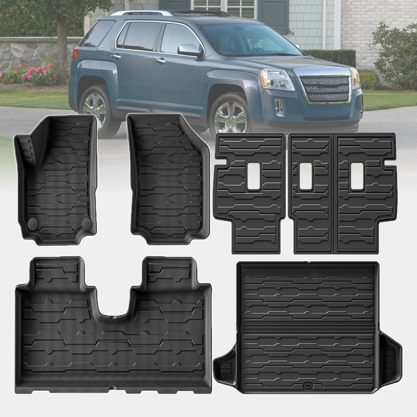for GMC Terrain 2024 2023 - 2018 Waterproof TPE Car Mats 3D Laser Scanning Perfect Fit Odorless Accessories Easy Clean
for GMC Terrain 2024 2023 - 2018 Waterproof TPE Car Mats 3D Laser Scanning Perfect Fit Odorless Accessories Easy Clean