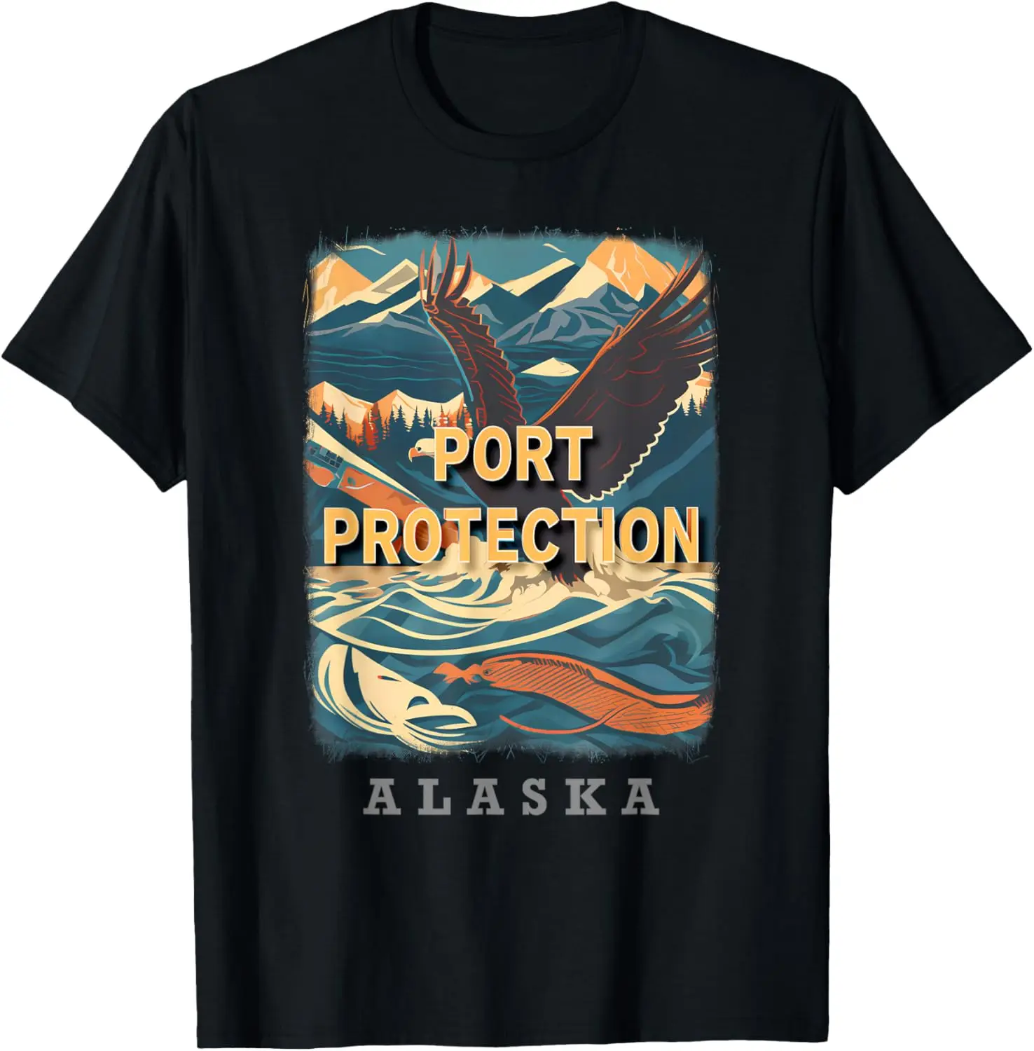 Port Protection Alaska AK Wildlife Adventure SD260 T-Shirt
Port Protection Alaska AK Wildlife Adventure SD260 T-Shirt