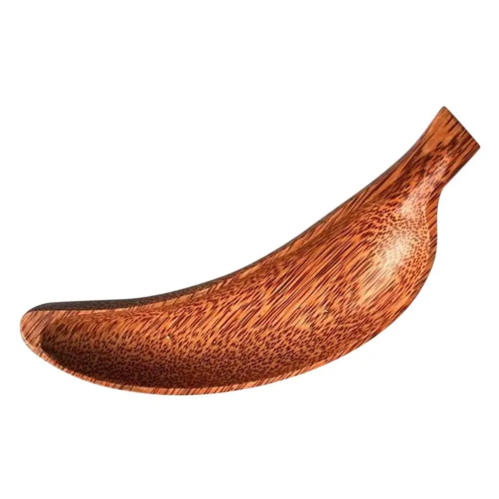 Banana Shaped Wooden Fruit Plate Coconut Snack Tray Dried Fresh Fruits Dessert Bowl Creative Design Kitchen Decor
Banana Shaped Wooden Fruit Plate Coconut Snack Tray Dried Fresh Fruits Dessert Bowl Creative Design Kitchen Decor
