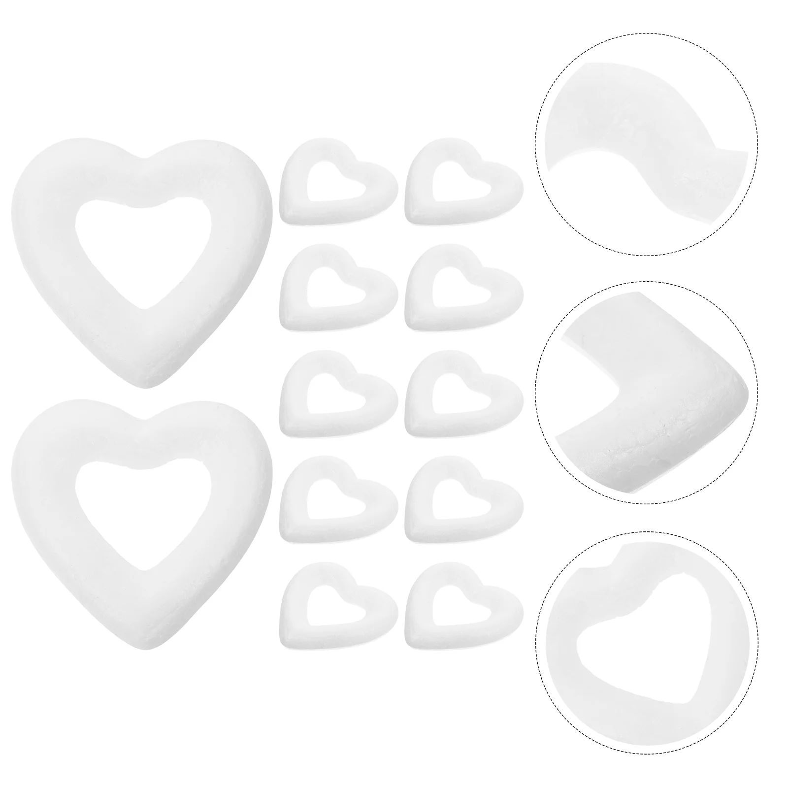 48 Pcs Ornament Tinsel Garland Accessories Heart Model DIY Child Ornaments for Kids
48 Pcs Ornament Tinsel Garland Accessories Heart Model DIY Child Ornaments for Kids