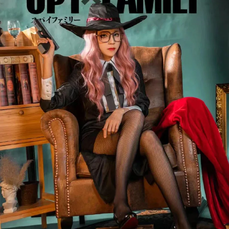 Bear's Den Anime Spy X Family Sylvia Sherwood Dress Uniform Suit Cosplay Costume Fullmetal Lady Set Christmas Carnival New 2025
Bear's Den Anime Spy X Family Sylvia Sherwood Dress Uniform Suit Cosplay Costume Fullmetal Lady Set Christmas Carnival New 2025
