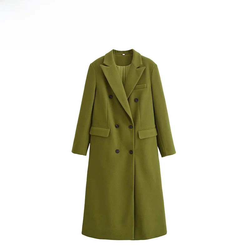 ZBZA Autumn New Women's Faionable Casual Long Woolen Coat Street Sle Long Sve Polyester Fiber Versatile Outerwear
ZBZA Autumn New Women's Faionable Casual Long Woolen Coat Street Sle Long Sve Polyester Fiber Versatile Outerwear
