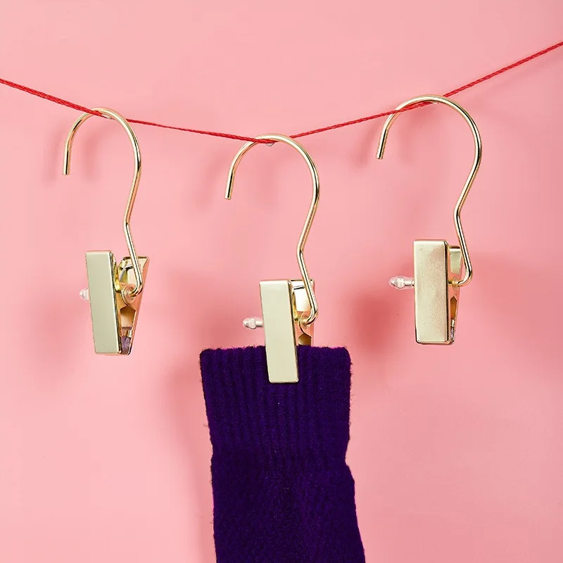 5PCS Golden Windproof Clothespin,Metal Drying Clips for Clothes Towel Quilt Socks,Large Thickened Fixing Clamp for Travel
5PCS Golden Windproof Clothespin,Metal Drying Clips for Clothes Towel Quilt Socks,Large Thickened Fixing Clamp for Travel