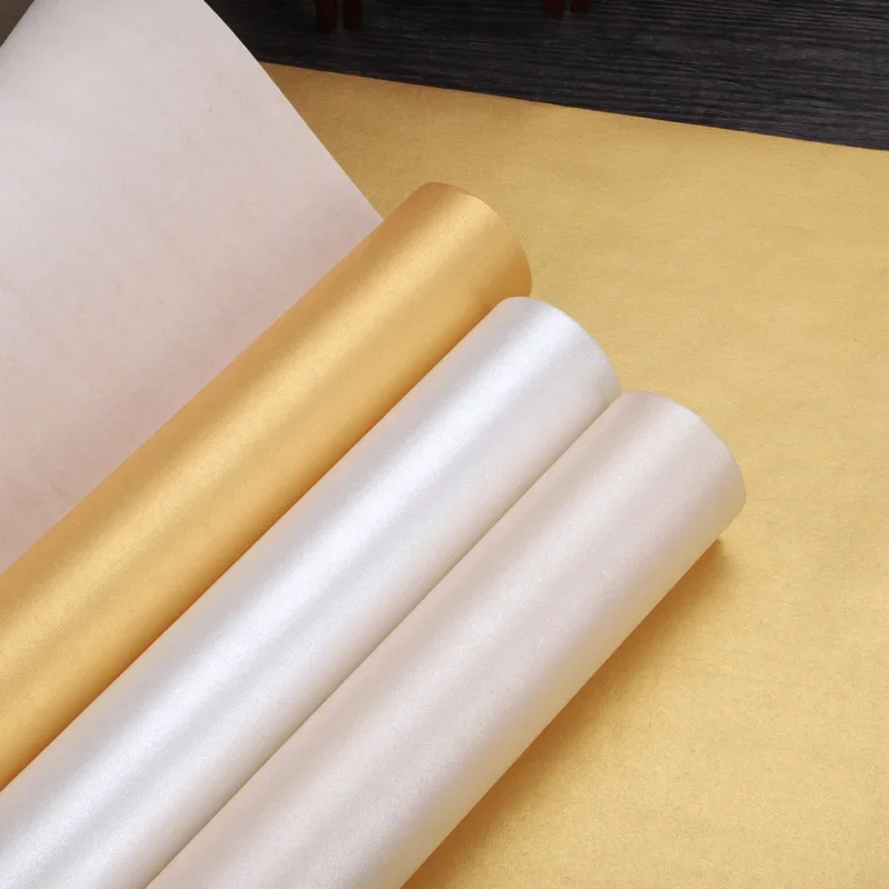 10m 20m Long Roll Ripe Rice Paper Chinese Rice Paper Gold Foil Xuan Paper for Painting Calligraphy Papel De Arroz Para Decoupage
10m 20m Long Roll Ripe Rice Paper Chinese Rice Paper Gold Foil Xuan Paper for Painting Calligraphy Papel De Arroz Para Decoupage