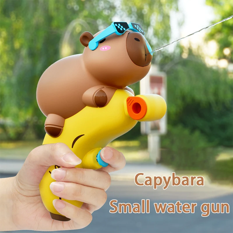 Capibara Water Gun Toy for Children Cartoon Press-type Capybara Toy Water Gun Outdoor Water Games Toy
Capibara Water Gun Toy for Children Cartoon Press-type Capybara Toy Water Gun Outdoor Water Games Toy