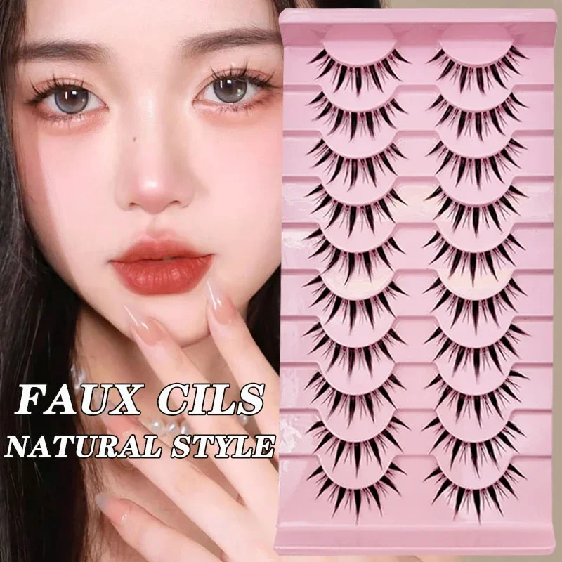 Manga Lashes 5/10 Pairs Natural Lashes False Eyelashes Little Devil Lashes Anime Lashes Full Strip Lashes Band Eyelashes Makeup
Manga Lashes 5/10 Pairs Natural Lashes False Eyelashes Little Devil Lashes Anime Lashes Full Strip Lashes Band Eyelashes Makeup