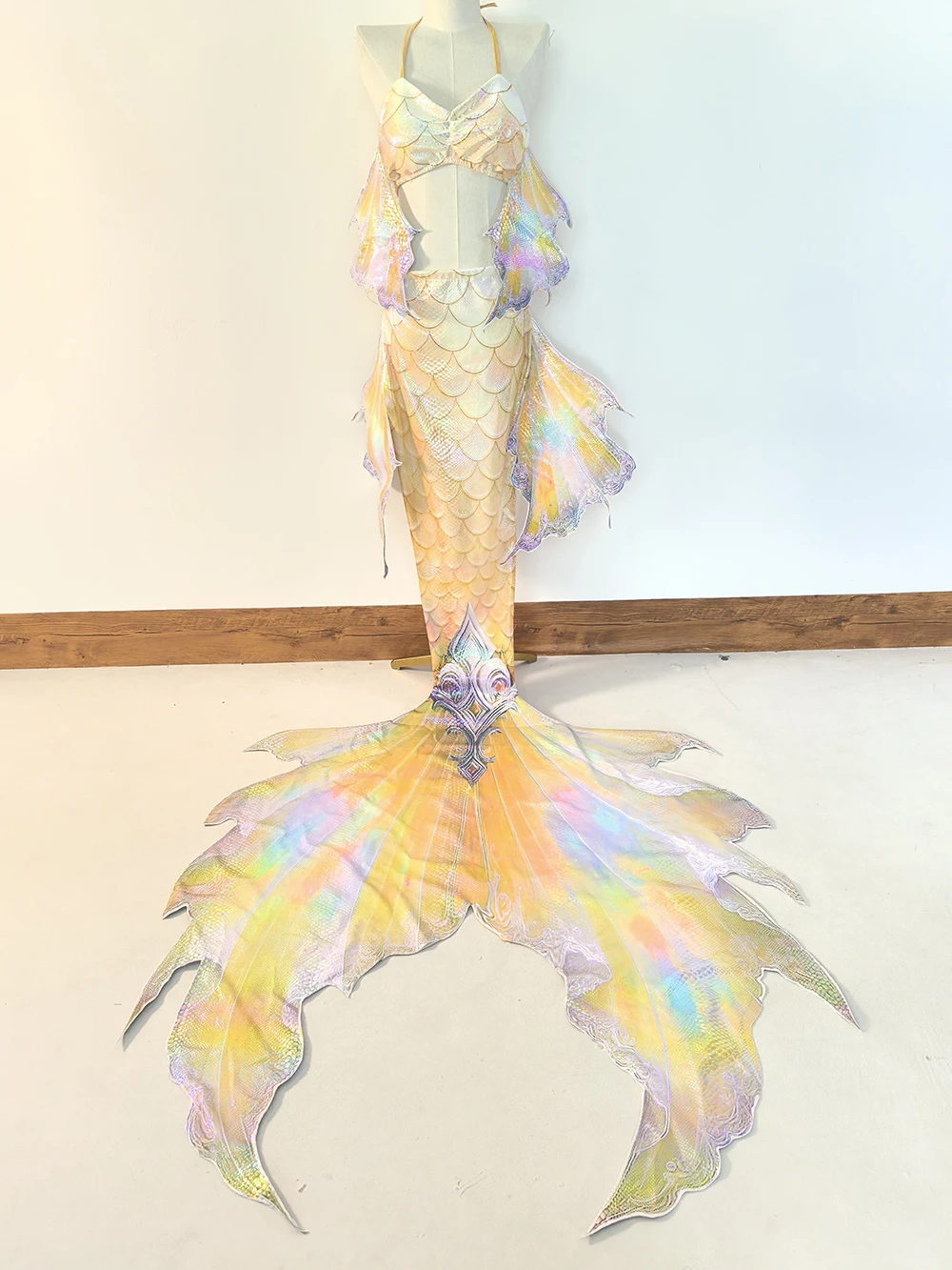Mermaid Mahina Webbed Tail Mermaid Hot Stamping Irregular Three-Dimensional Dress Performance Aquarium Diving Cosplay Costume
Mermaid Mahina Webbed Tail Mermaid Hot Stamping Irregular Three-Dimensional Dress Performance Aquarium Diving Cosplay Costume