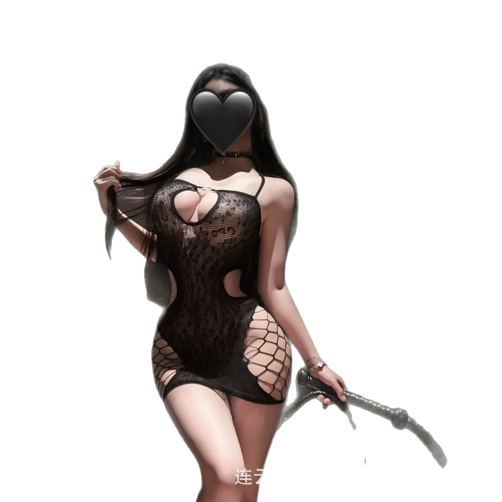 Sexy Nightwear Sexy Mesh Bodycon Dress Pure Desire Hollow-out Tearable Uniform No-removal Sleepwear For Dress Charming 6GTQ
Sexy Nightwear Sexy Mesh Bodycon Dress Pure Desire Hollow-out Tearable Uniform No-removal Sleepwear For Dress Charming 6GTQ