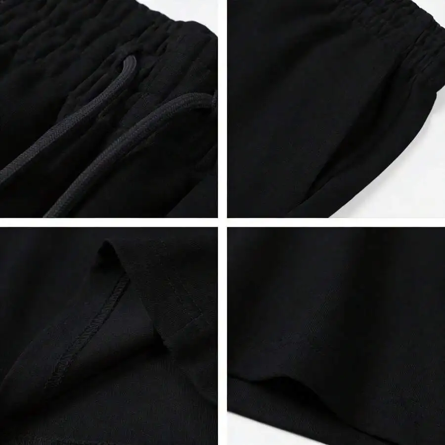 Unisex Black Drawstring Shorts Summer Breathable Casual Sport Fitness Outdoor
Unisex Black Drawstring Shorts Summer Breathable Casual Sport Fitness Outdoor