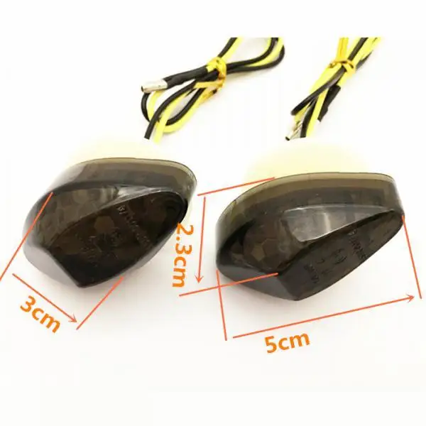 Motorcycle Turn Signals Low Power LED Flasher Blinker Rear Lamp for Honda 600RR 1000RR 600 F4 F4i CBR919 929
Motorcycle Turn Signals Low Power LED Flasher Blinker Rear Lamp for Honda 600RR 1000RR 600 F4 F4i CBR919 929