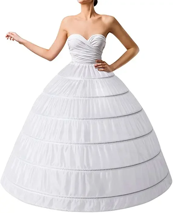 Elegant Chic Hoop Skirt Full A-line Bridal Dress Gown Slip Petticoat for Wedding Dress Crinoline Underskirt Ball Gown
Elegant Chic Hoop Skirt Full A-line Bridal Dress Gown Slip Petticoat for Wedding Dress Crinoline Underskirt Ball Gown