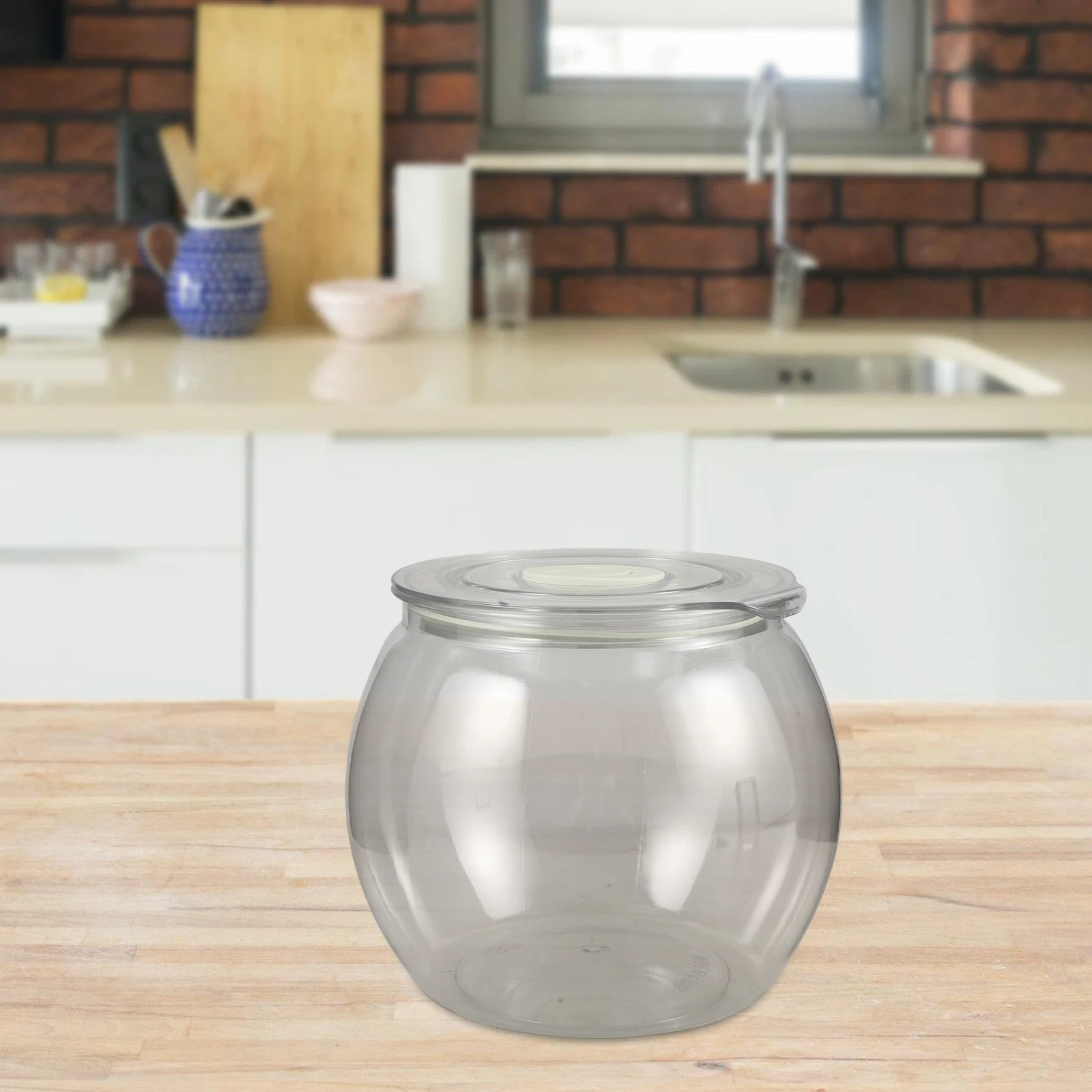 Large Capacity Transparent Airtight Plastic Storage Jar for Kitchen Rice Pickles Dried Fruits Grains Tea Organizer
Large Capacity Transparent Airtight Plastic Storage Jar for Kitchen Rice Pickles Dried Fruits Grains Tea Organizer