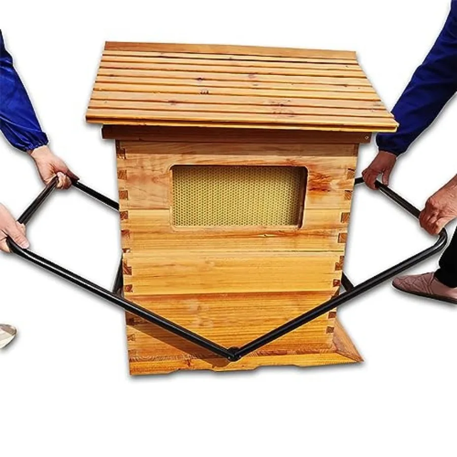 Hive Carrier for 10 Frame/ 8 Frame Bee Hive Boxs Hive Tool Beekeeping Hive Mover Suitable for Deep/Medium/Shallow Super Box as
Hive Carrier for 10 Frame/ 8 Frame Bee Hive Boxs Hive Tool Beekeeping Hive Mover Suitable for Deep/Medium/Shallow Super Box as