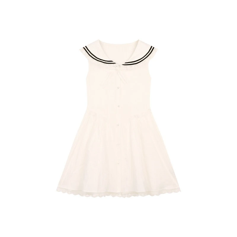 New Summer Girls Dress Versatile Casual Preppy Pleated School Uniform Short Sleeve Loose Soft Breathable
New Summer Girls Dress Versatile Casual Preppy Pleated School Uniform Short Sleeve Loose Soft Breathable