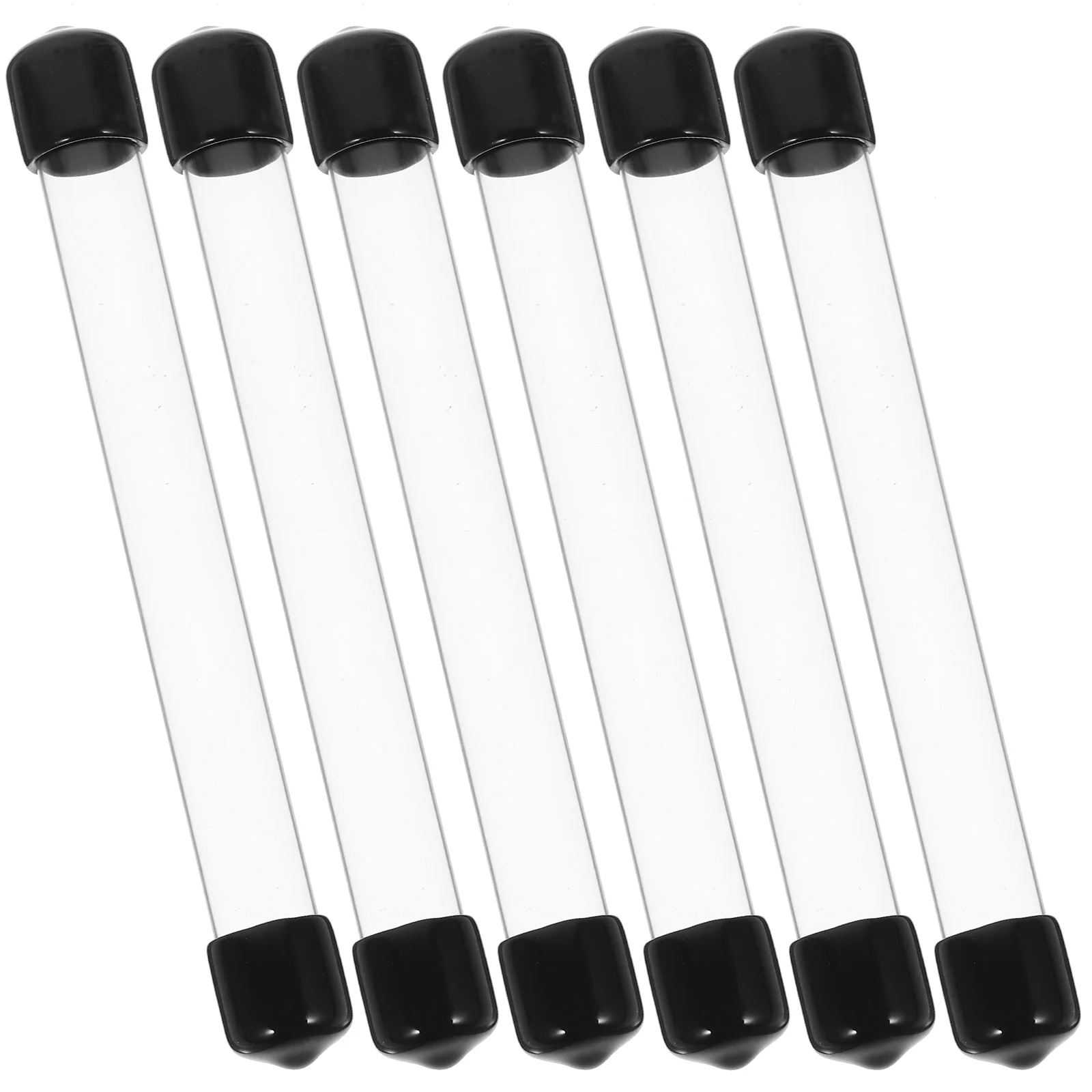 6 Pcs Transparent Round Storage Tube Agarwood Incense Stick Clear Plastic Test Tubes with Lids
6 Pcs Transparent Round Storage Tube Agarwood Incense Stick Clear Plastic Test Tubes with Lids