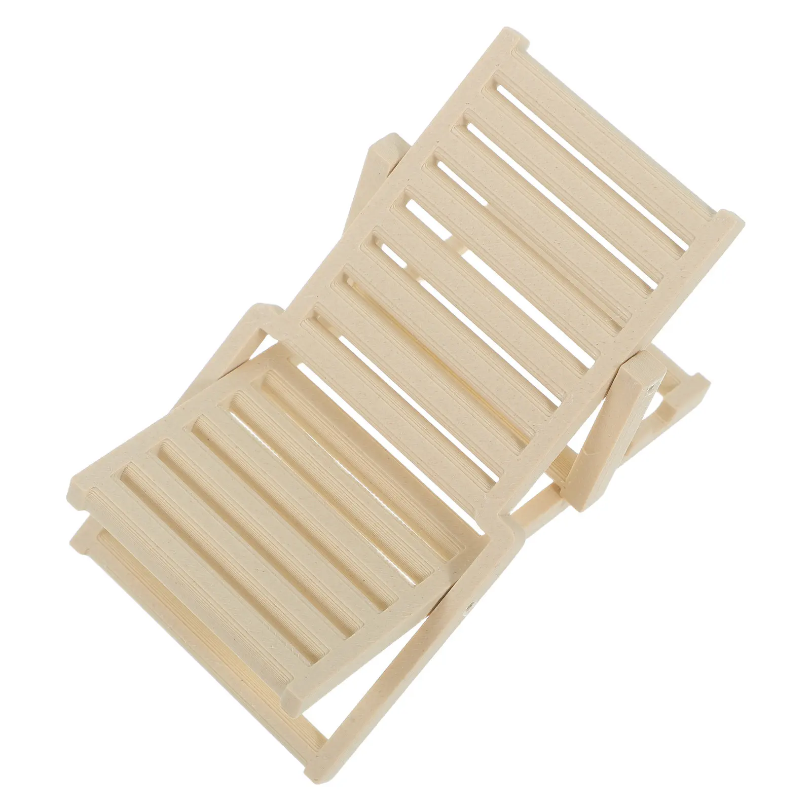 Miniature Folding Chair Plastic Khaki Dollhouse Furniture Foldable Lounge Chair Recliner Micro Landscape Decor Simulated Small
Miniature Folding Chair Plastic Khaki Dollhouse Furniture Foldable Lounge Chair Recliner Micro Landscape Decor Simulated Small
