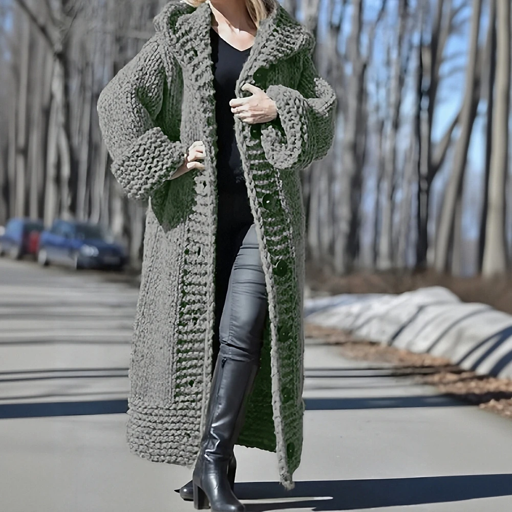 Осенне-зимние свитера 2025 г., женские приличные однотонные флисовые свитера с длинными рукавами и высоким воротником на пуговицах, офисные женские свитера
Осенне-зимние свитера 2025 г., женские приличные однотонные флисовые свитера с длинными рукавами и высоким воротником на пуговицах, офисные женские свитера