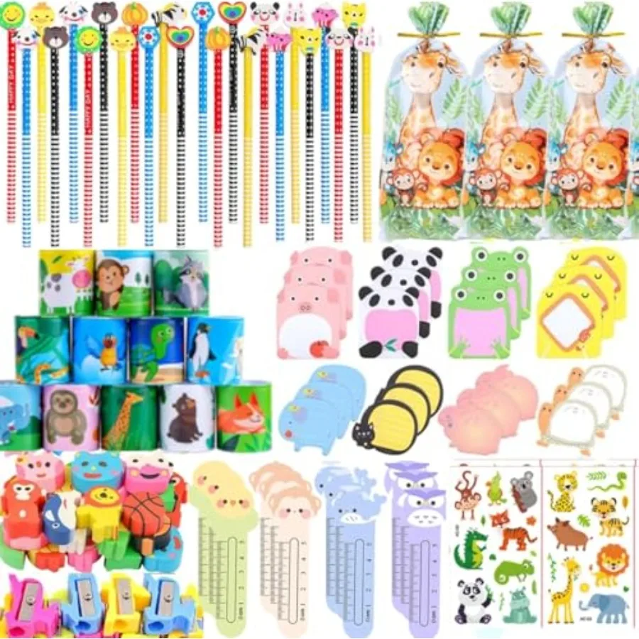 Return Gifts for Birthday Party, 24 Pack Stationery Birthday Goodie Bags with Pencils Erasers Stickers School Classroom Gifts f
Return Gifts for Birthday Party, 24 Pack Stationery Birthday Goodie Bags with Pencils Erasers Stickers School Classroom Gifts f