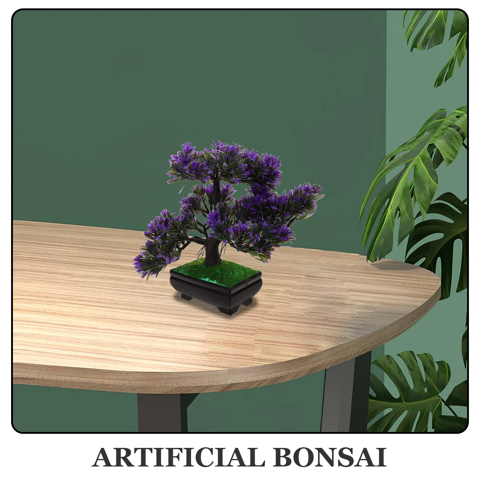 Artificial Guest-Greeting Pine Bonsai Tree Mini Simulation Eco-Friendly Non-Toxic Home Decoration Gift For Family Friends Purple
Artificial Guest-Greeting Pine Bonsai Tree Mini Simulation Eco-Friendly Non-Toxic Home Decoration Gift For Family Friends Purple
