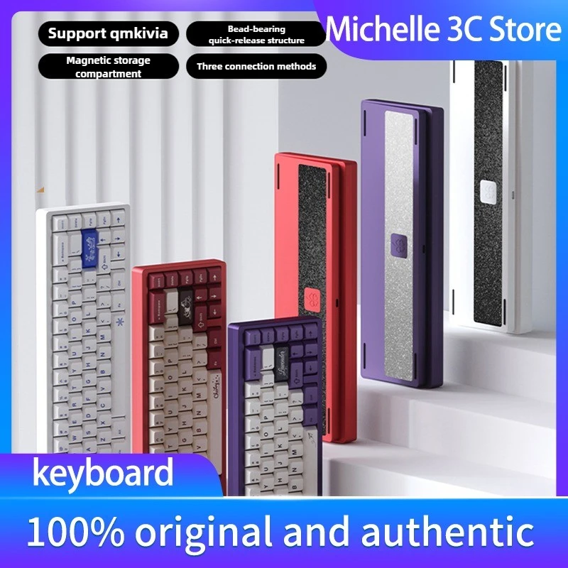 V2Gasket Mechanical Keyboard Three-mode Customized Metal Aluminum Lump Lump Set Keyboard Quick Dismantling E-sports Game Office
V2Gasket Mechanical Keyboard Three-mode Customized Metal Aluminum Lump Lump Set Keyboard Quick Dismantling E-sports Game Office