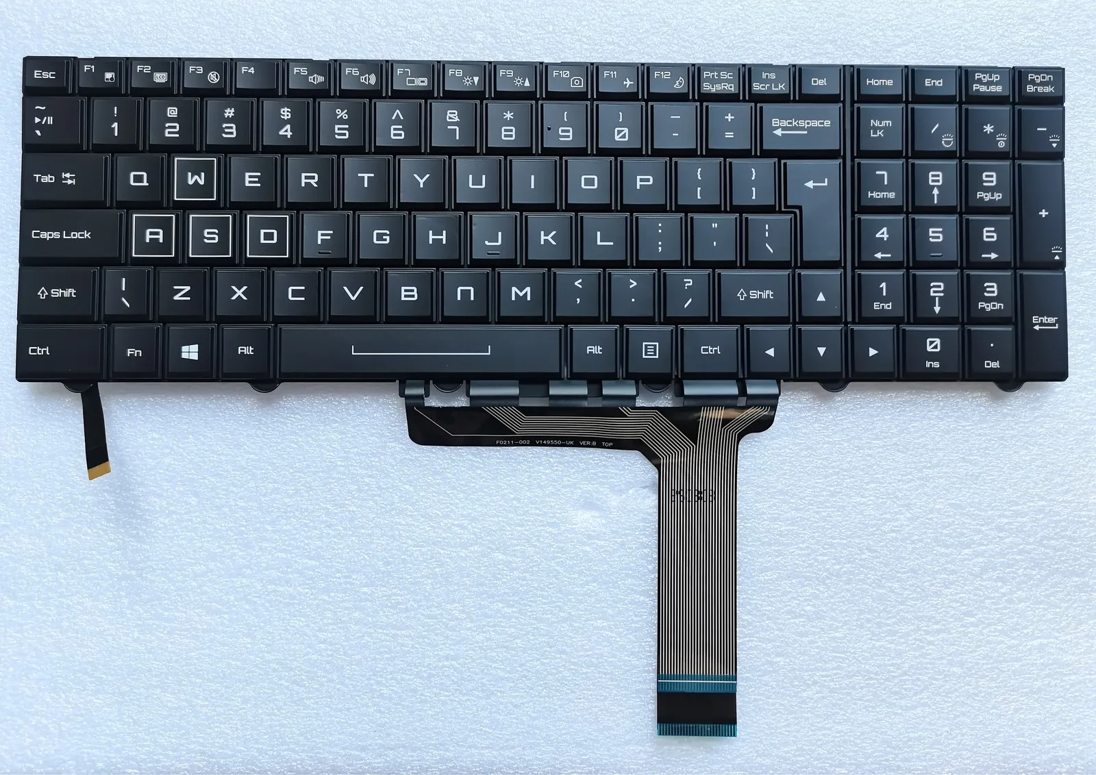 New for Clevo P870DM2 P870DM2-G P870DM3 P870DM3-G P750TM US Backlit Keyboard
New for Clevo P870DM2 P870DM2-G P870DM3 P870DM3-G P750TM US Backlit Keyboard