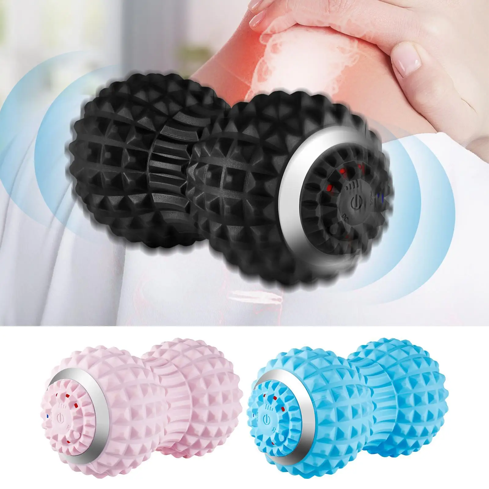 Ergonomic Cervical Stretcher Silicone vibrating massage roller Deep muscle relaxation massage ball Neck Vibration Relief Roller
Ergonomic Cervical Stretcher Silicone vibrating massage roller Deep muscle relaxation massage ball Neck Vibration Relief Roller