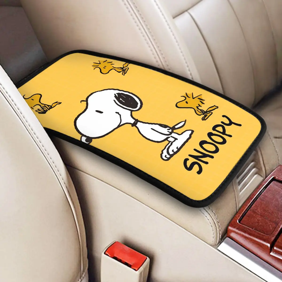 Snoopy Cute Dogs Woodstock Car Center Console Pad Waterproof Car Interior Armrest Seat Box Cover Protector for Most SUV Truck
Snoopy Cute Dogs Woodstock Car Center Console Pad Waterproof Car Interior Armrest Seat Box Cover Protector for Most SUV Truck