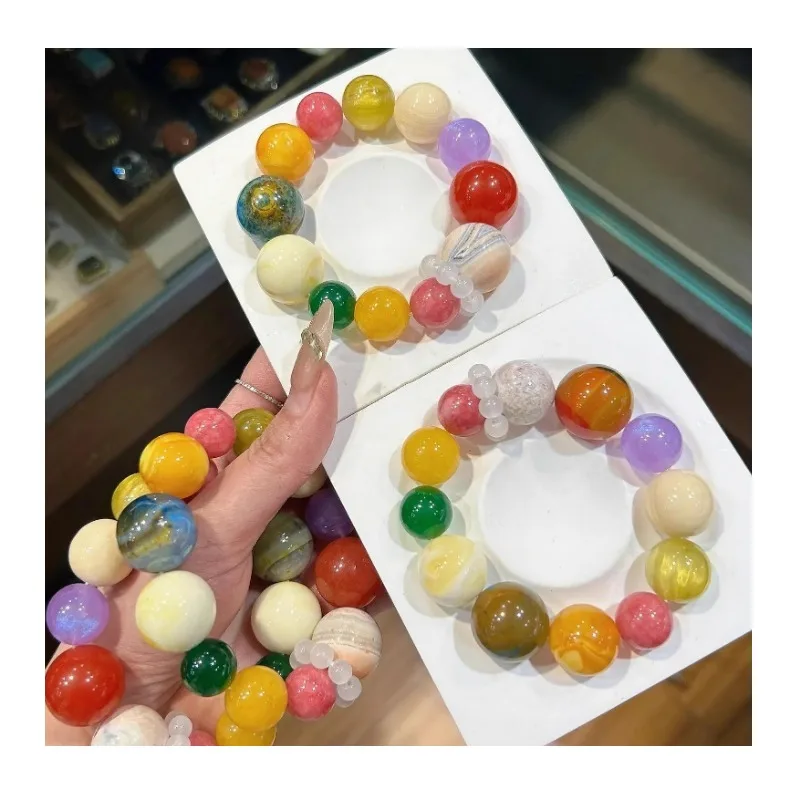 Zhu Zhu's Same Duobao Crystal Bracelet Women's New Lucky Dopamine High-end Bracelet Bracelet Jewelry Will Give Gifts.
Zhu Zhu's Same Duobao Crystal Bracelet Women's New Lucky Dopamine High-end Bracelet Bracelet Jewelry Will Give Gifts.