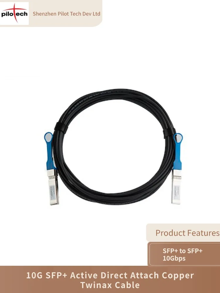 7m (23 English Ruler) Sfp-H10Gb-Acu7M Compatible with 10g Sfp+ Active Direct Connection Copper Twisted Cable
7m (23 English Ruler) Sfp-H10Gb-Acu7M Compatible with 10g Sfp+ Active Direct Connection Copper Twisted Cable