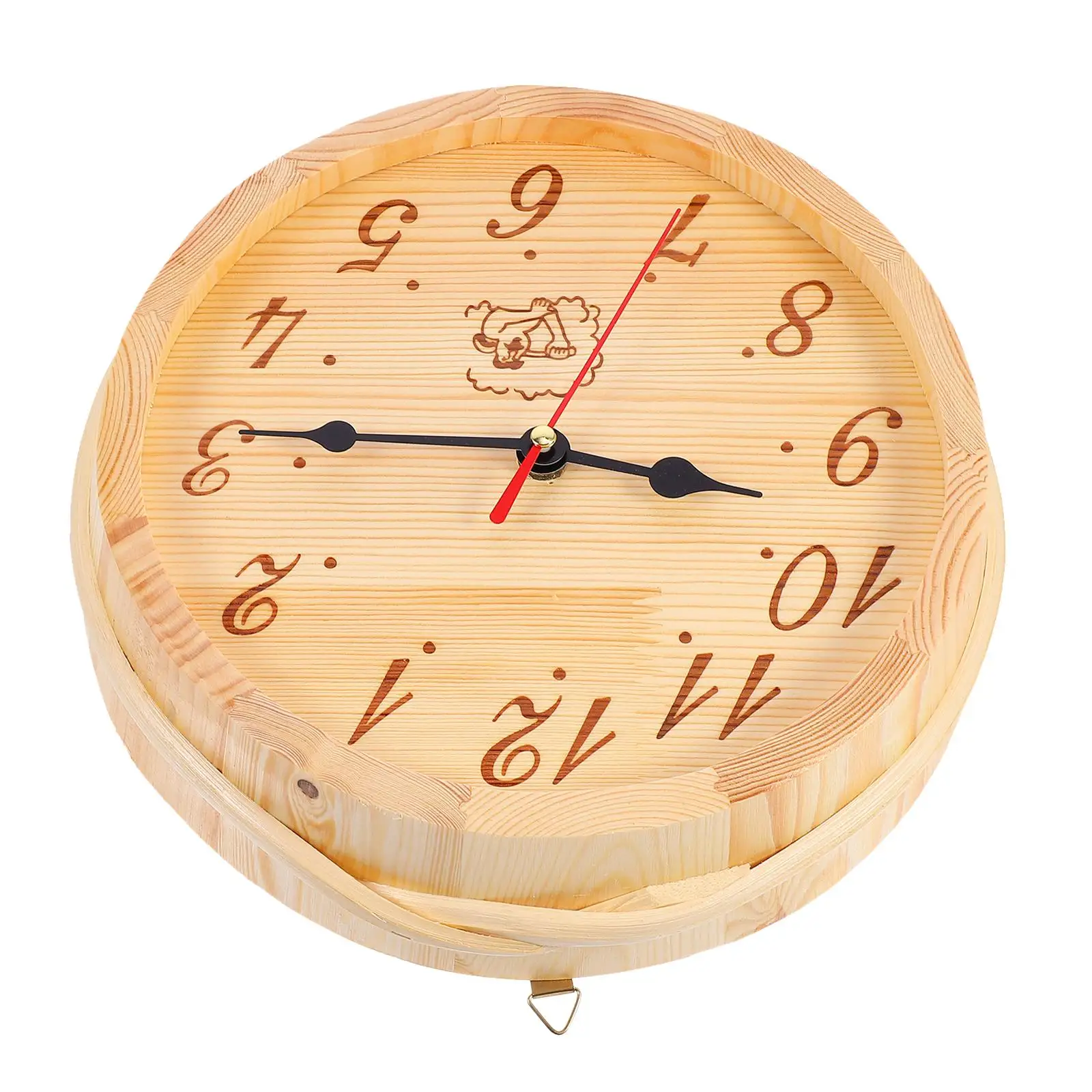 Wooden Clock Sauna Timer Rustic Wall Thermometer Room Farmhouse Decor Decorative
Wooden Clock Sauna Timer Rustic Wall Thermometer Room Farmhouse Decor Decorative