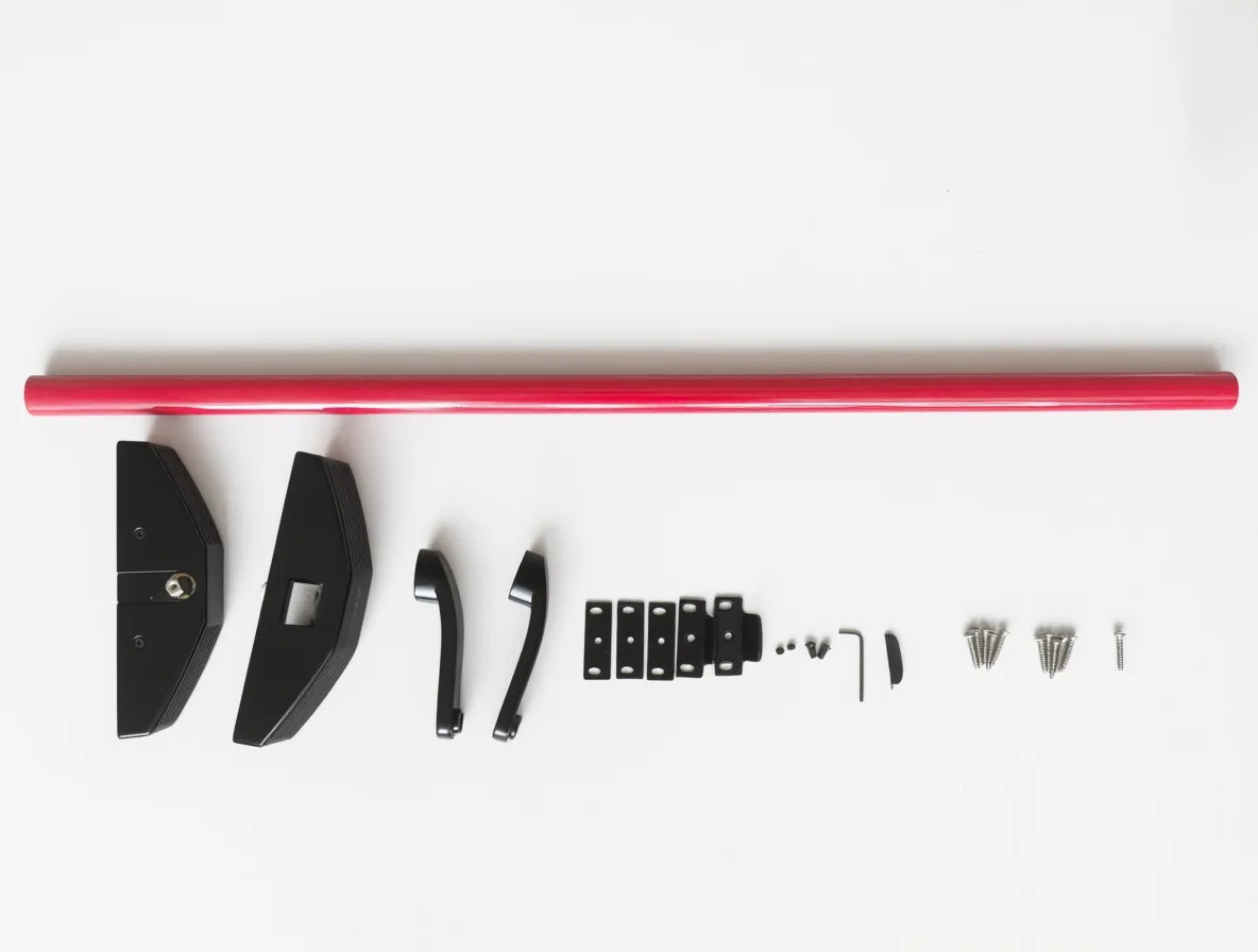 Fire Exit Push Bar Lock with Vertical Rods (Heaven & Earth Bolts) - for Hospital Cleanroom / Fire Door / Security Gate
Fire Exit Push Bar Lock with Vertical Rods (Heaven & Earth Bolts) - for Hospital Cleanroom / Fire Door / Security Gate