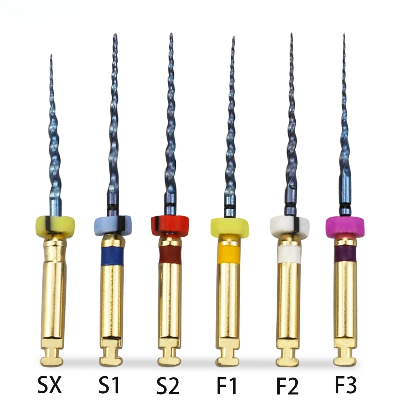 4x6pcs/pack Dental Root Canal File Gold Endo Rotary Super Files Golden Endodontic Files 21mm 25mm Nickel Titainium Instrument
4x6pcs/pack Dental Root Canal File Gold Endo Rotary Super Files Golden Endodontic Files 21mm 25mm Nickel Titainium Instrument