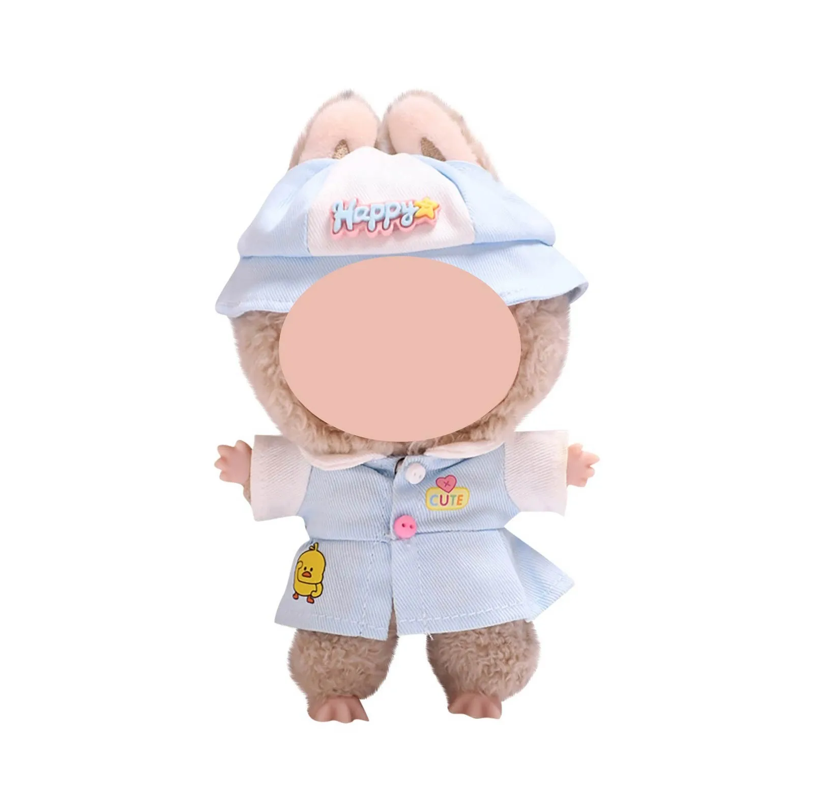 17cm Labubu Accessories Clothes Designer Suitable For V1 V2 V3 Labubu Cute Personality Fashion Birthday Gift For Children
17cm Labubu Accessories Clothes Designer Suitable For V1 V2 V3 Labubu Cute Personality Fashion Birthday Gift For Children