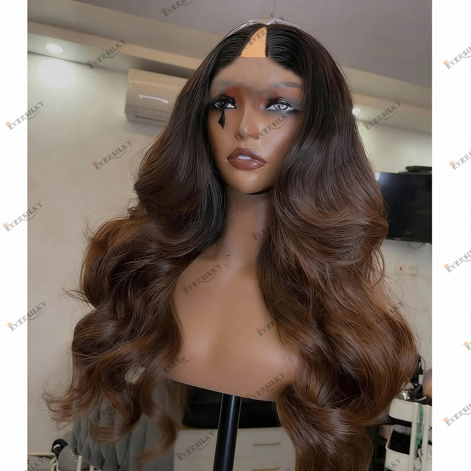 250Density Wavy Brown Ombre Indian Human Hair U Part Wigs 100% Remy Human Hair Glueless Cheap Machine Made V Part Wigs for Women
250Density Wavy Brown Ombre Indian Human Hair U Part Wigs 100% Remy Human Hair Glueless Cheap Machine Made V Part Wigs for Women