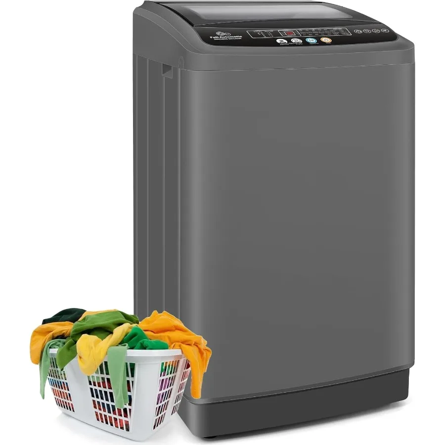 Portable Washing Machine 20Lbs with Drain Pump for Apartments and Small Spaces 2.8 Cu.ft Washer and Dryer Combo Featuring 10 La
Portable Washing Machine 20Lbs with Drain Pump for Apartments and Small Spaces 2.8 Cu.ft Washer and Dryer Combo Featuring 10 La