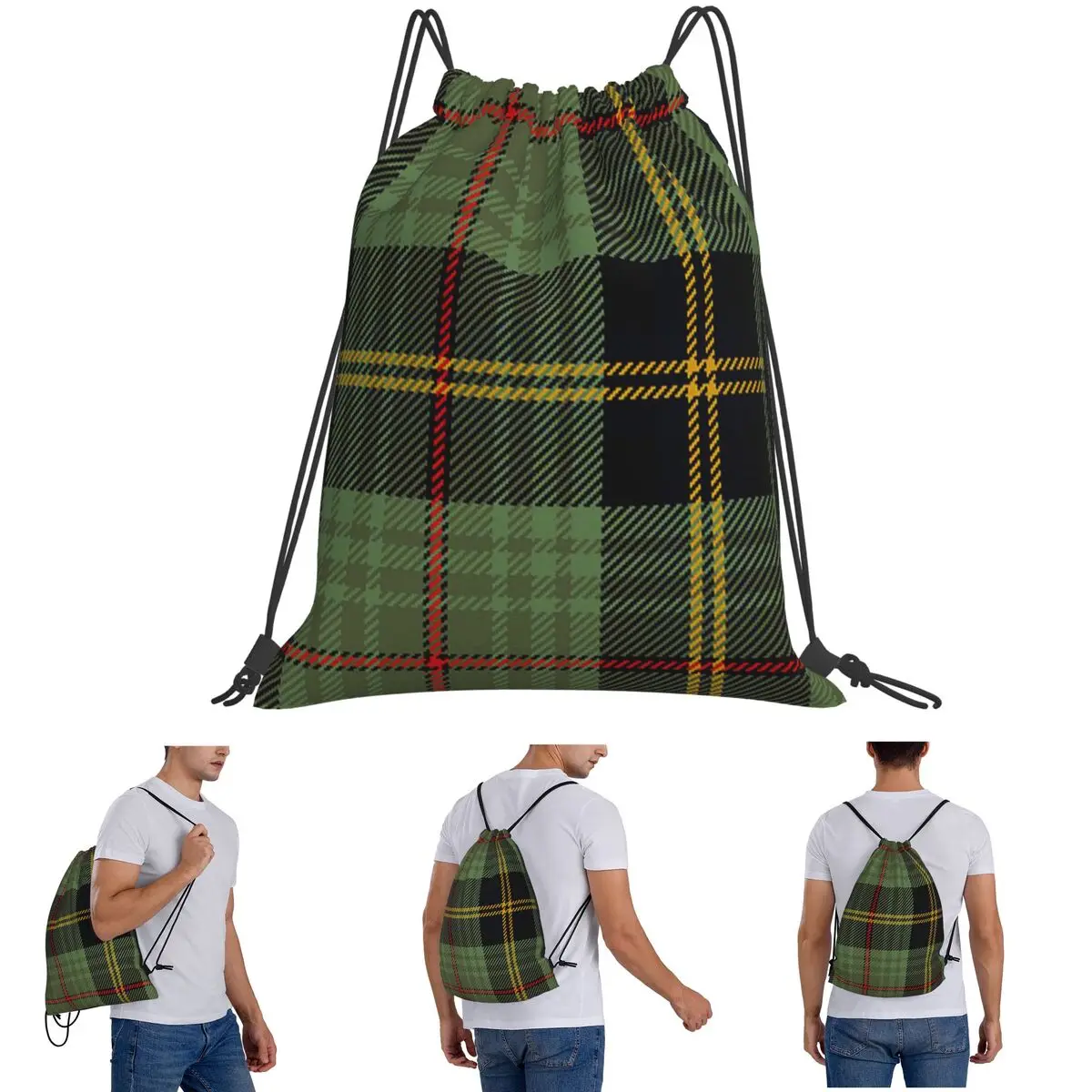 Classic Scottish Clan Tartan Plaid Backpacks Multi-function Drawstring Bags Sundries Bag Book Bags for Man Woman School
Classic Scottish Clan Tartan Plaid Backpacks Multi-function Drawstring Bags Sundries Bag Book Bags for Man Woman School