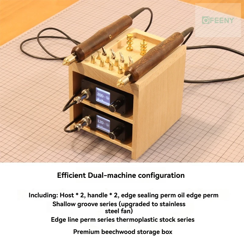 Electric Heating Leather Edge Ironing Machine Intelligent Temperature Control Edge Line Press Equipment
Electric Heating Leather Edge Ironing Machine Intelligent Temperature Control Edge Line Press Equipment