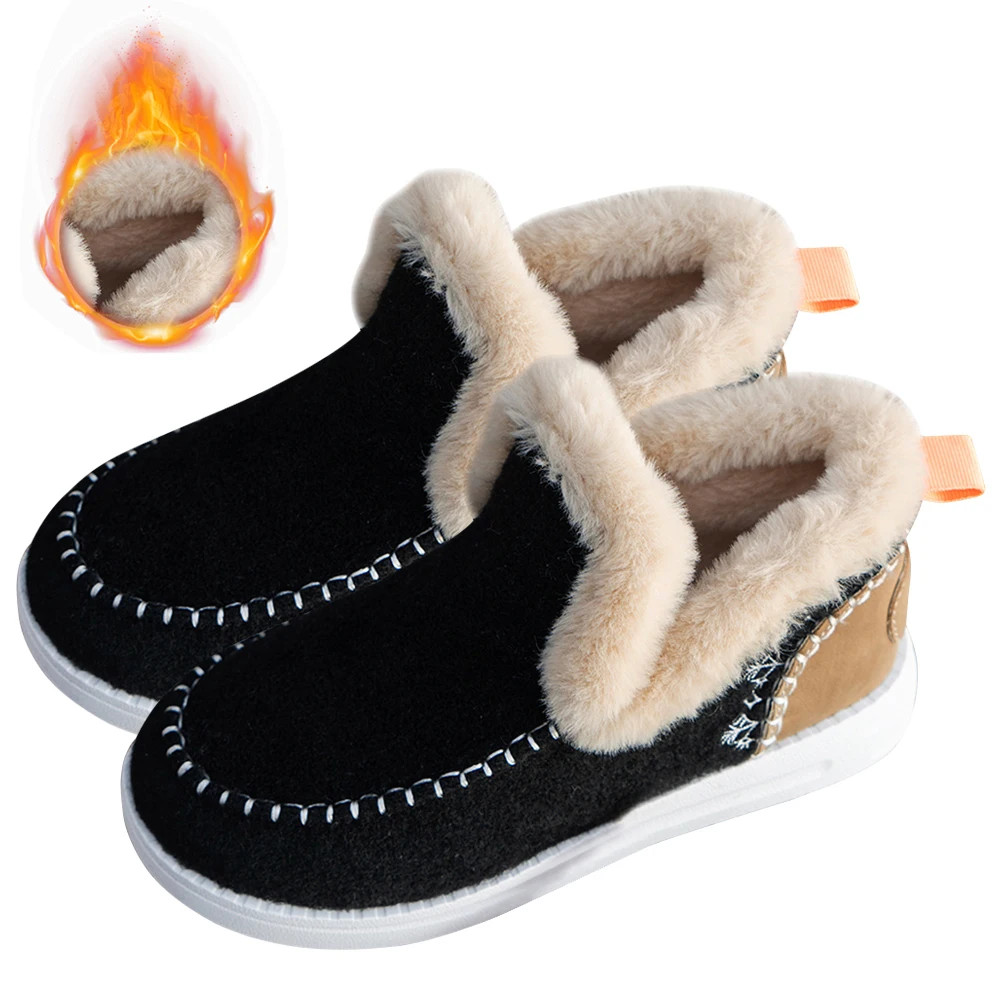 Women Plush Shoes Casual Short Boots Faux Fur Lining Cozy Ankle Boots Round Toe Fluffy Winter Slippers for for Indoor Outdoor
Women Plush Shoes Casual Short Boots Faux Fur Lining Cozy Ankle Boots Round Toe Fluffy Winter Slippers for for Indoor Outdoor