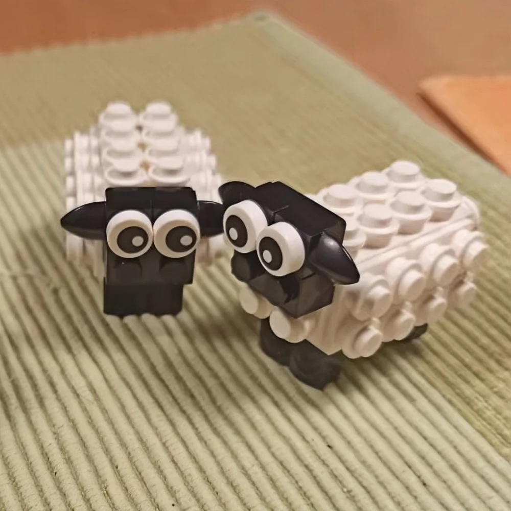 Building Blocks Puzzle Toy Cute Creative Animal Sheep Building Blocks Toys Cartoon Pet Gifts Birthday Gift Desktop Decoration
Building Blocks Puzzle Toy Cute Creative Animal Sheep Building Blocks Toys Cartoon Pet Gifts Birthday Gift Desktop Decoration