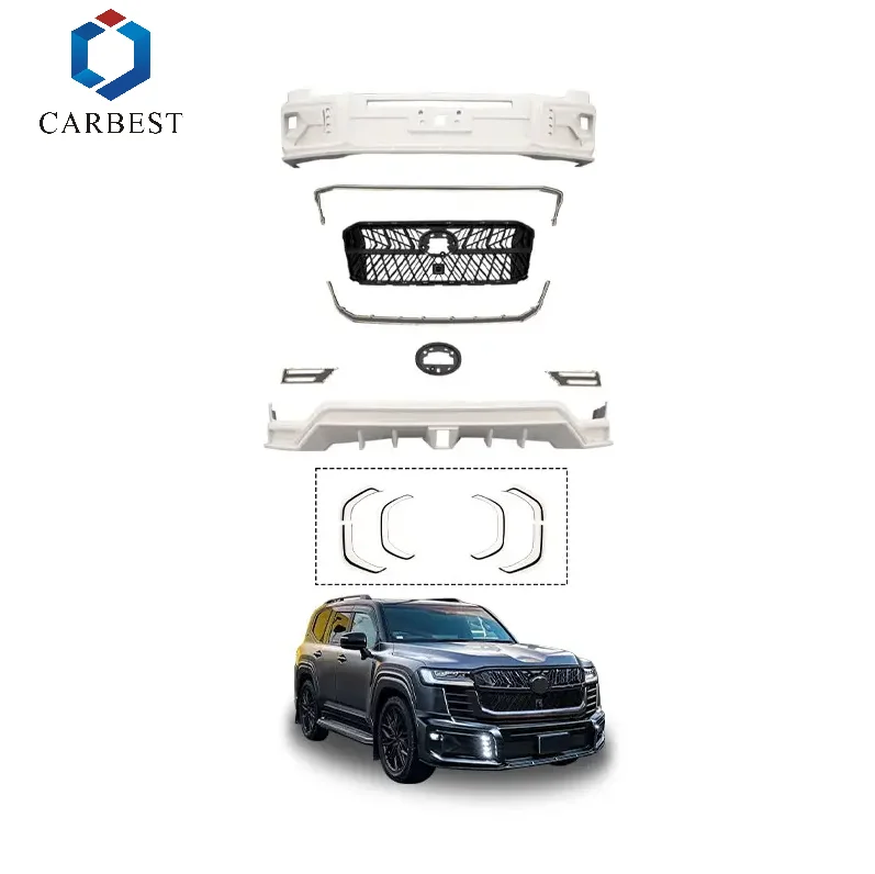 BR 2023 New Design LC300 WALD Bumper Lips Upgrade Bodykit For Land Cruiser 300 Model Body Kit
BR 2023 New Design LC300 WALD Bumper Lips Upgrade Bodykit For Land Cruiser 300 Model Body Kit