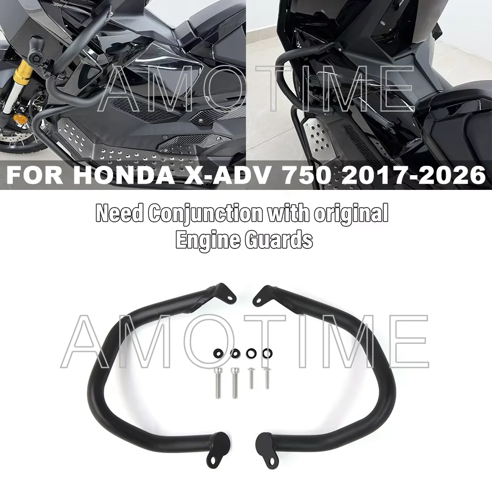 Motorcycle Engine Guard Crash Bar Bars Bumper Protector Fairing Highway Crash Bars Accessories FOR HONDA X-ADV 750 2017-2026
Motorcycle Engine Guard Crash Bar Bars Bumper Protector Fairing Highway Crash Bars Accessories FOR HONDA X-ADV 750 2017-2026