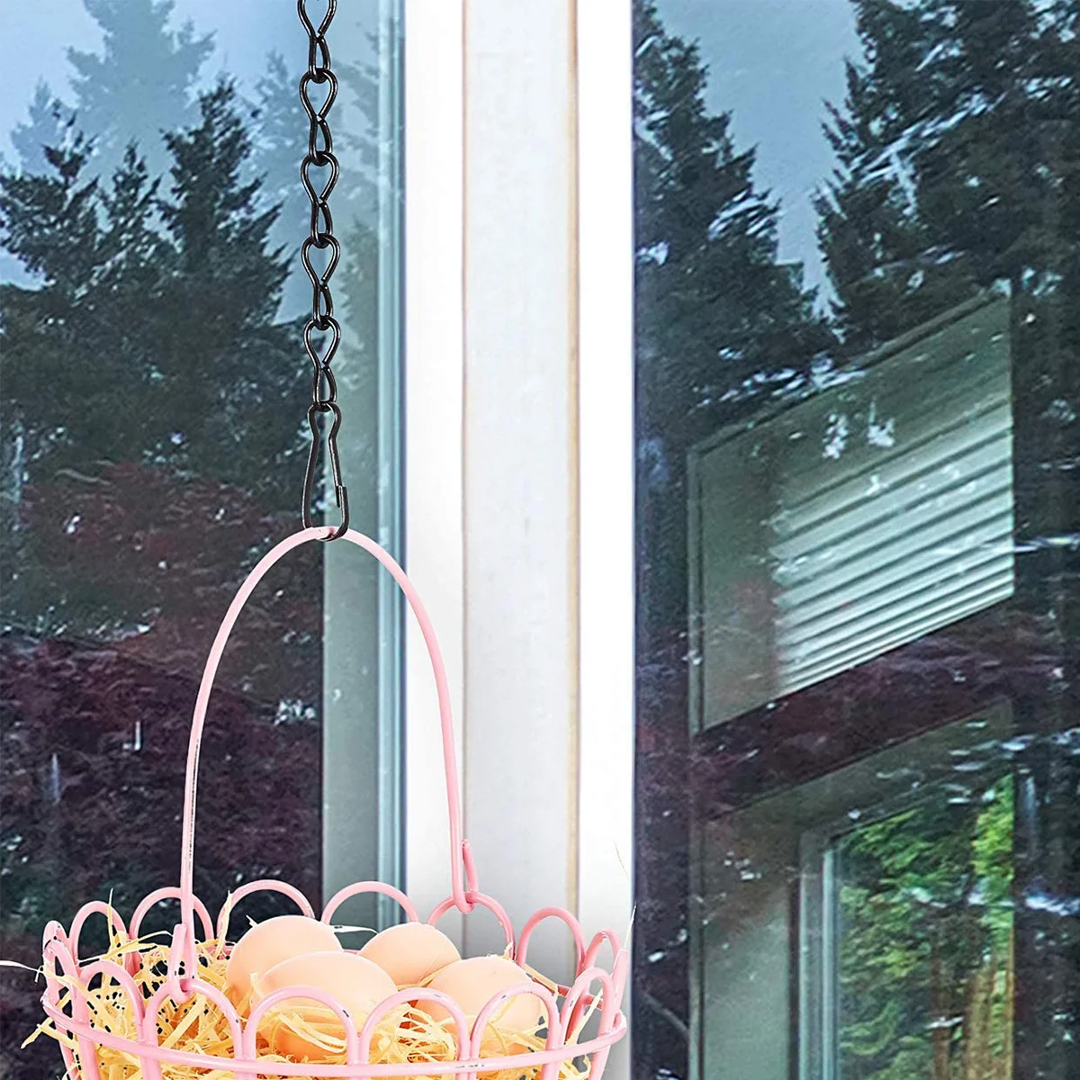 6 Pieces Black Chain Decorative Hanger Lantern Flower Pot Plant Hangers Iron Hook Chains
6 Pieces Black Chain Decorative Hanger Lantern Flower Pot Plant Hangers Iron Hook Chains