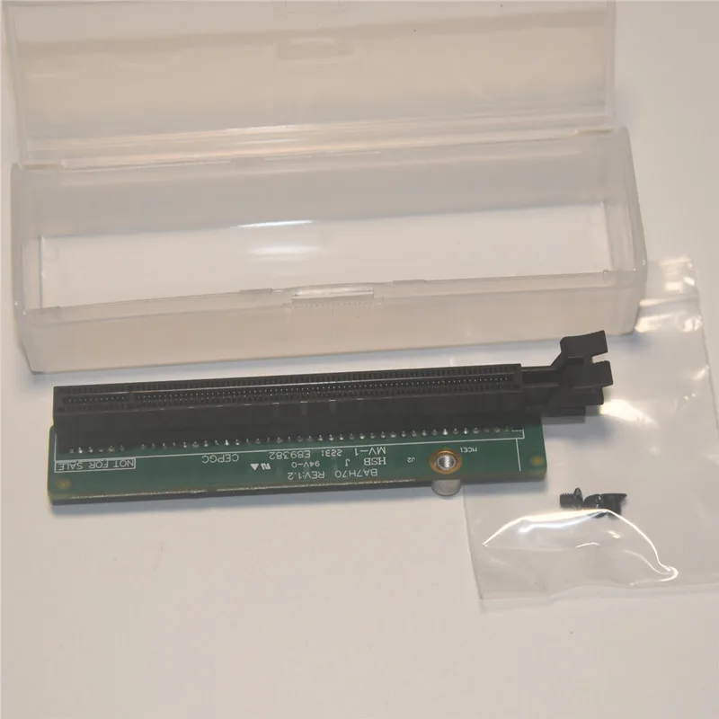 Адаптер для видеокарты PCI-E: компактная карта-райзер Tiny 5 PCIE16 для компьютеров Lenovo ThinkCentre M920q, M920x, M910x, M720q, TP330, OEM 01AJ940
Адаптер для видеокарты PCI-E: компактная карта-райзер Tiny 5 PCIE16 для компьютеров Lenovo ThinkCentre M920q, M920x, M910x, M720q, TP330, OEM 01AJ940
