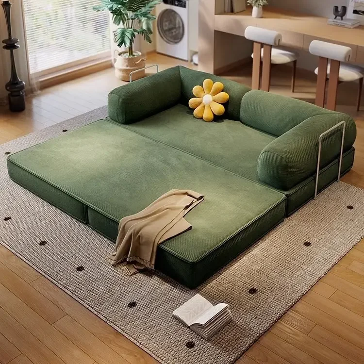 Simple Straight Folding Sofa Bed Stainless Steel Compressed Sectional Sofa Set for Living Room
Simple Straight Folding Sofa Bed Stainless Steel Compressed Sectional Sofa Set for Living Room