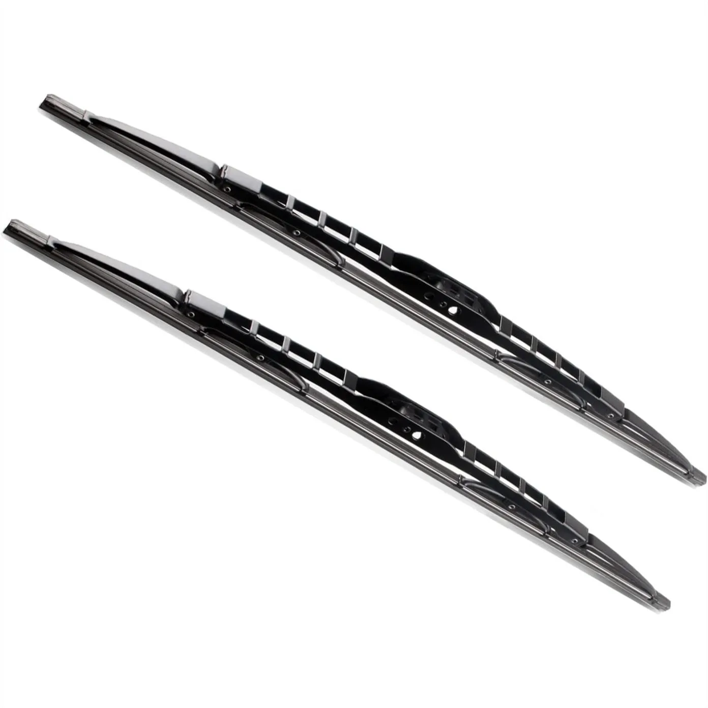 Premium All-Seasons Windshield Wiper Blades 19"+19" Set of 2, Durable Metal Frame, Easy Installation for U/J Hook, Streak-Free
Premium All-Seasons Windshield Wiper Blades 19"+19" Set of 2, Durable Metal Frame, Easy Installation for U/J Hook, Streak-Free