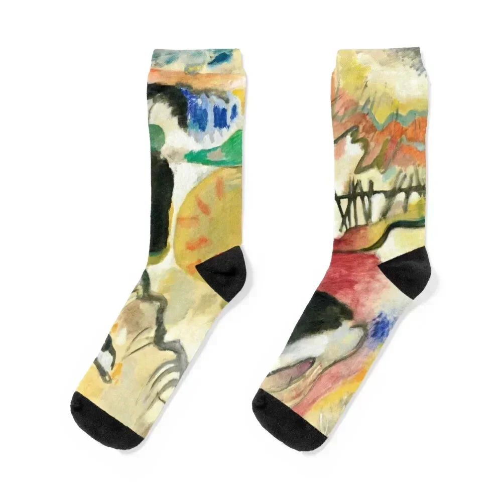 Kandinsky Garden of Love II Kandinsky Abstract Free Forms Socks Lots bright garter designer retro Mens Socks Women's
Kandinsky Garden of Love II Kandinsky Abstract Free Forms Socks Lots bright garter designer retro Mens Socks Women's