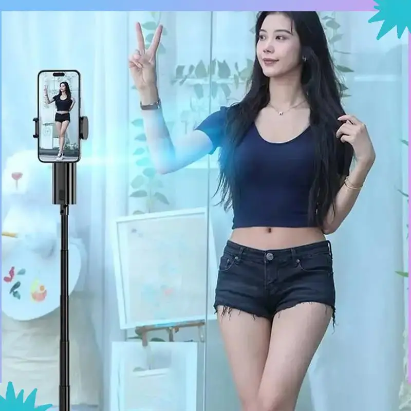 ABZW Selfie Vlog Shooting Anti Shake 360 Rotating Smartphone Tripod AI Follow Up Face Tracking Travel Portable 
ABZW Selfie Vlog Shooting Anti Shake 360 Rotating Smartphone Tripod AI Follow Up Face Tracking Travel Portable