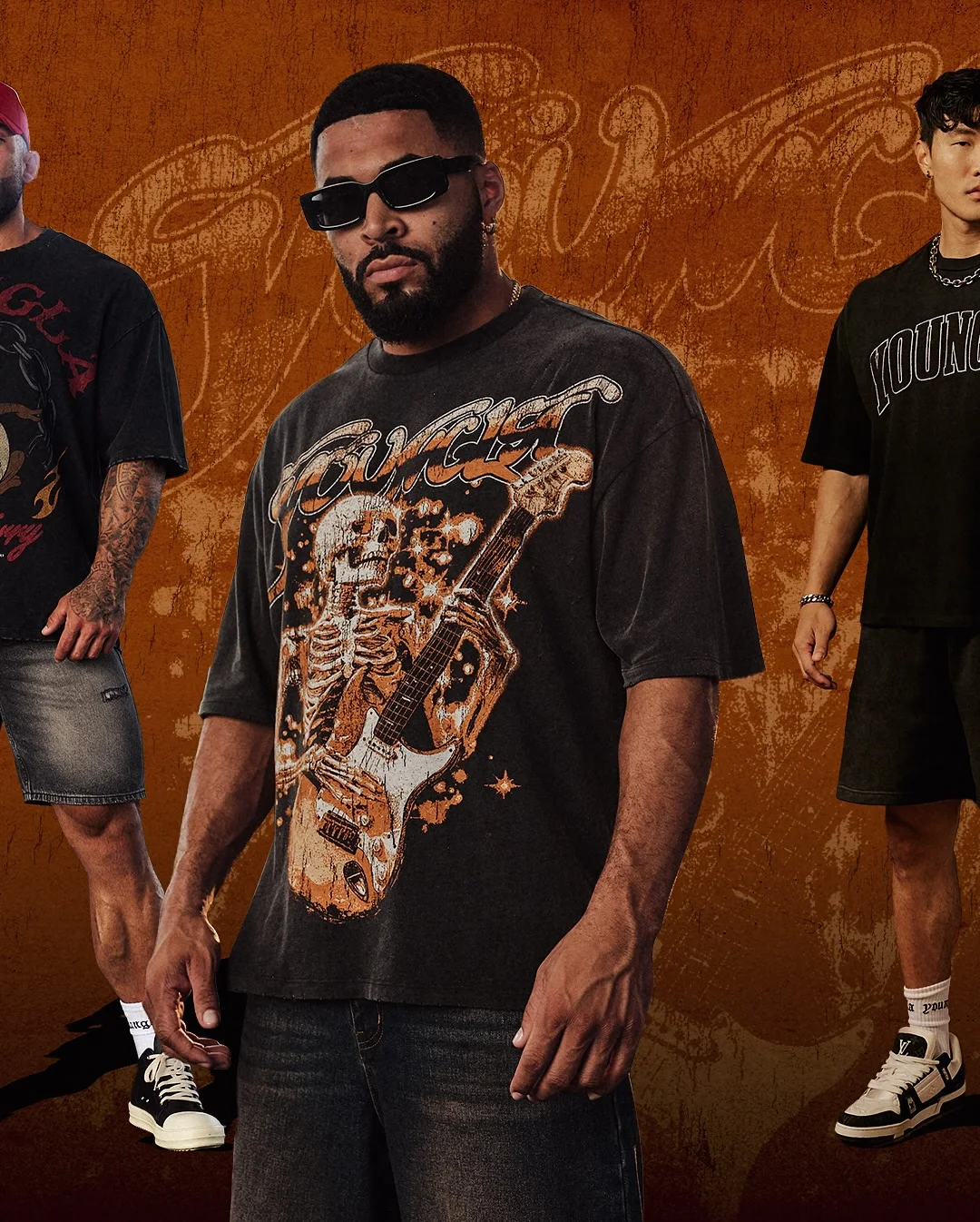 Y2k guitar skull cartoon graphic t shirts fashion high street casual oversized t shirt cotton short sleeved couples y2k top
Y2k guitar skull cartoon graphic t shirts fashion high street casual oversized t shirt cotton short sleeved couples y2k top